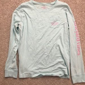 Light blue vineyard vines Palm Beach FL top